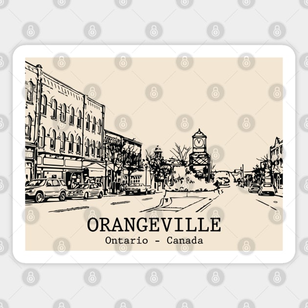 Orangeville - Ontario Magnet by Lakeric